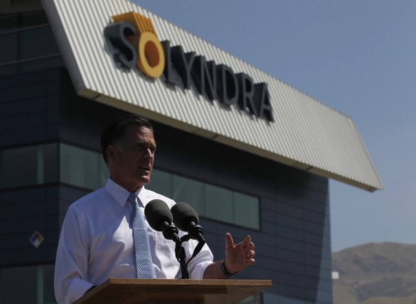 Mitt Romney exposes Solyndra