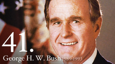 Click to learn more about President George H.W. Bush at his official web site