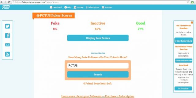 Click to learn about POTUS' FAKE Twitter Followers!