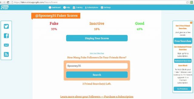 Click to learn about Spooney35 FAKE Twitter Followers!
