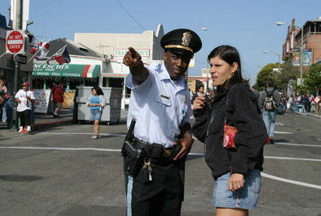GGNRA USPP Officer San Francisco - Image from July 04, 2004 when USPP professionalism still existed
