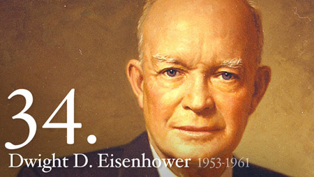 Click to learn more about President Dwight D Eisenhower at his official foundation