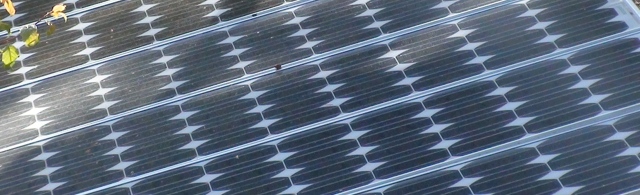 Solar Array banner - Image courtesy Kenn Weeks