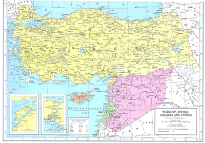 Syria-Lebanon-Turkey-Cyprus-map-1949