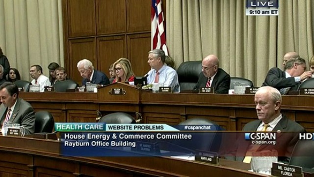 Clico to watch the US House Committee hearing on ACA TrainWreck web sites October 24 2013